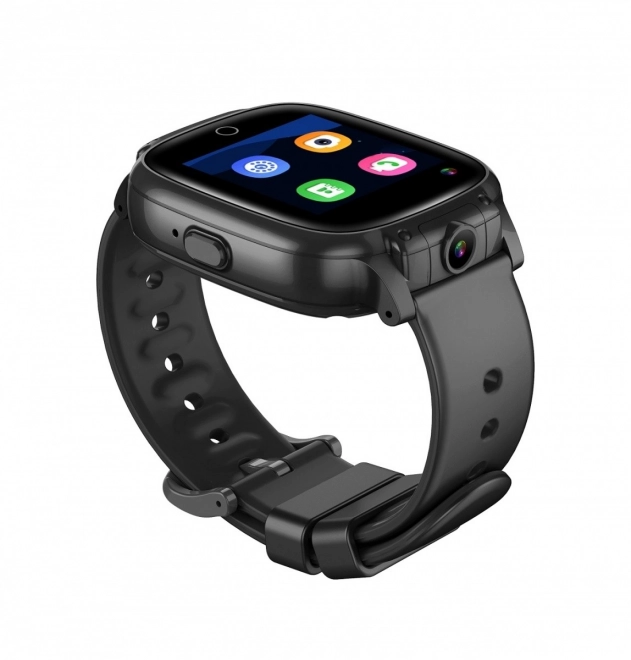 Ceas inteligent pentru copii Garett Twin 4G negru