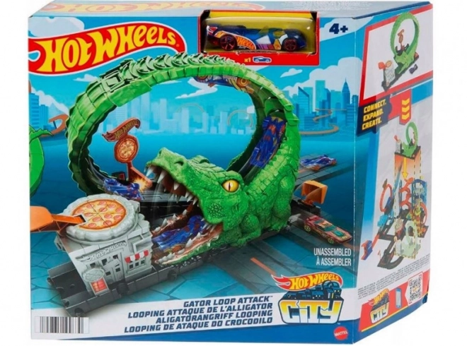 Set cu tematică de bucle crocodil