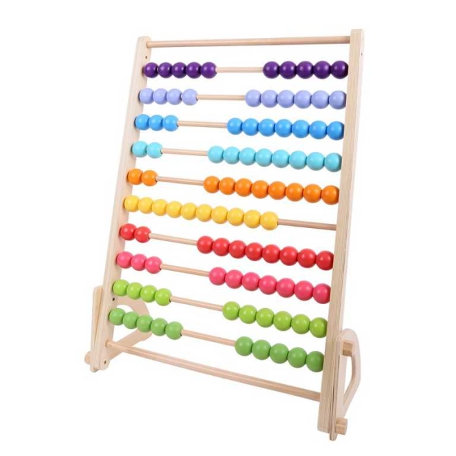100 de biluțe colorate pentru calcul ușor