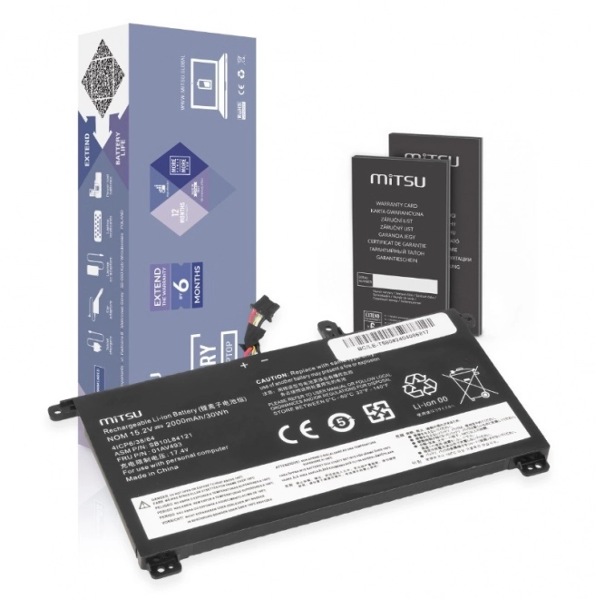 Baterie pentru Lenovo ThinkPad T570 și T580 2000mAh