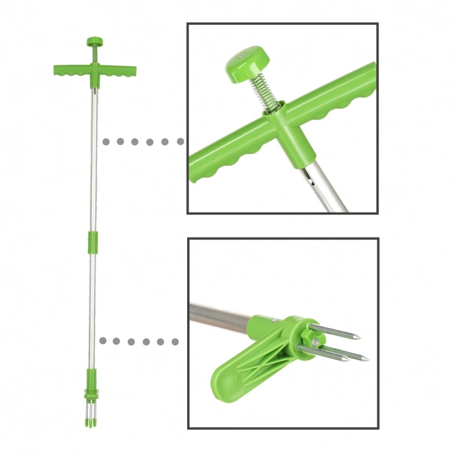 Ustensil telescopic pentru plivit buruieni