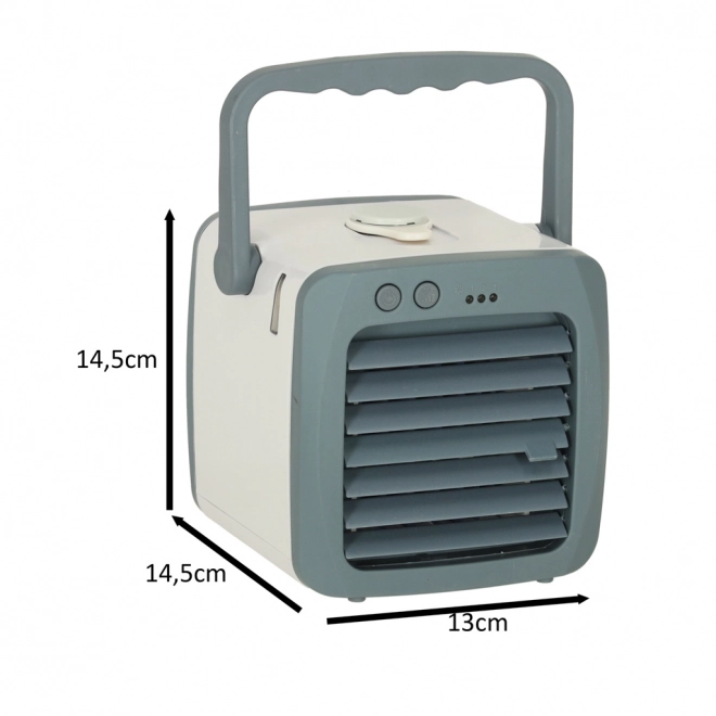 Aparat de aer conditionat ventilator de masă portabil umidificator USB alb