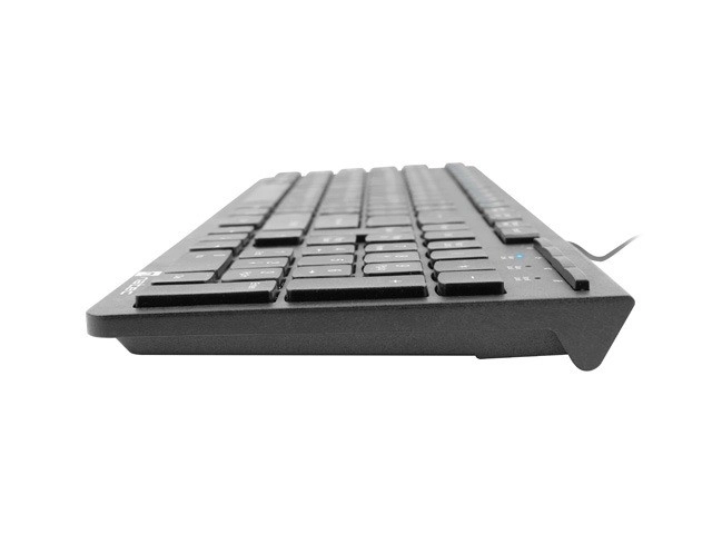 Tastatură Slim Neagră Cu Multimedia Natec Discus 2