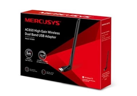 Adaptor rețea fără fir Mercusys MU6H WiFi AC650 USB