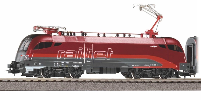 Model detaliat RAILJET ÖBB