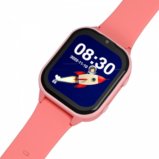 Smartwatch copii cu 4G Roz
