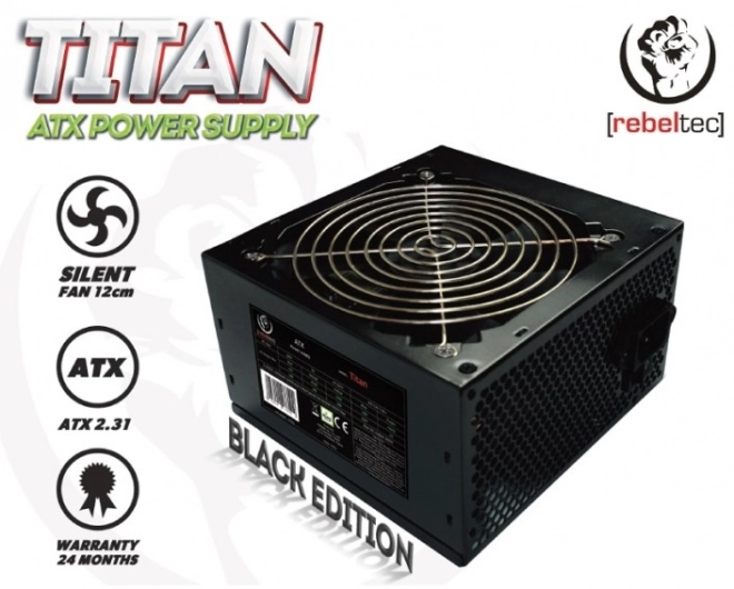 Sursă de alimentare universală ATX Rebeltec Titan 500