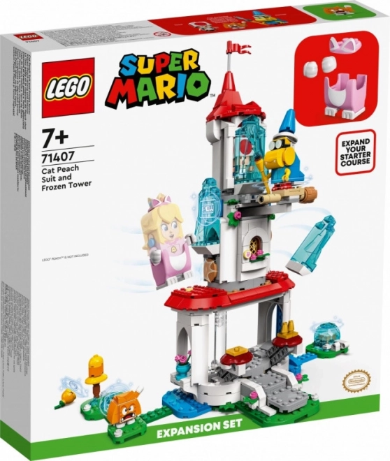 LEGO Super Mario Pisica Peach și Turnul Înghețat set de extindere