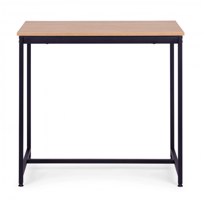 Set de mobilier: masă și 2 scaune din metal și MDF