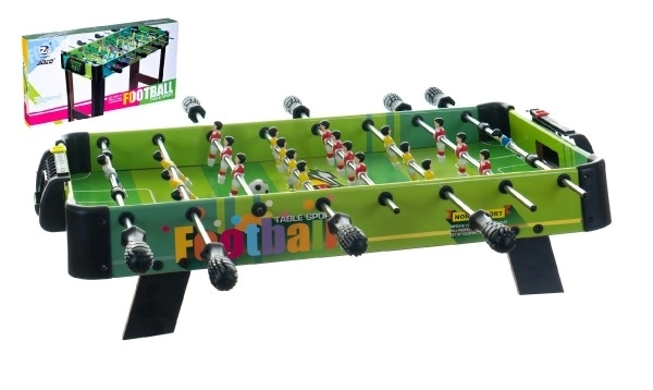 Joc de fotbal de masă cu tije metalice și contor