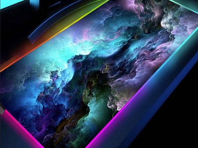 Mousepad iluminat RGB pentru gaming
