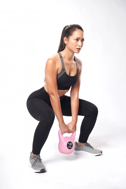 Kettlebell roz 10 kg ModernHome