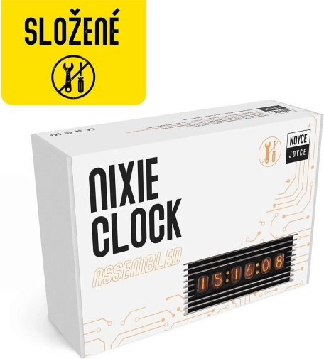 Ceas digital Nixie – ediție limitată, asamblat