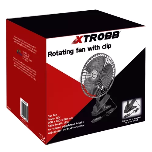 Ventilator auto rotativ cu clemă Xtrobb