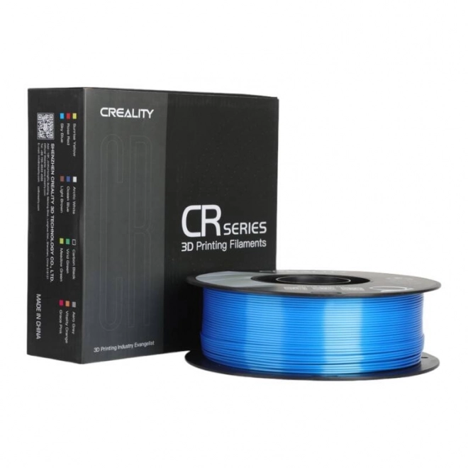 Filament creality silk pla albastru