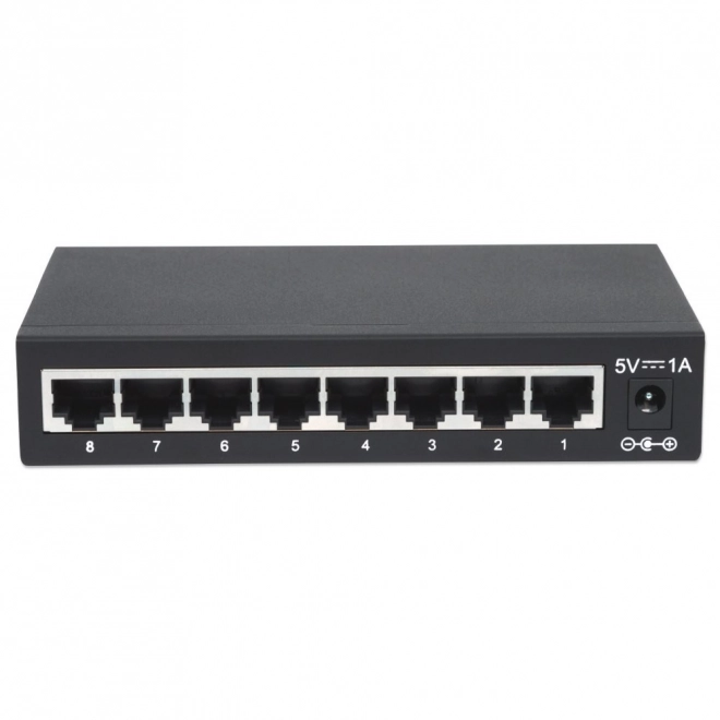 Comutator de rețea desktop cu 8 porturi Gigabit