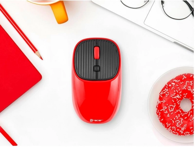 Mouse Wireless Tracer Wave RF 2.4 Ghz Roșu