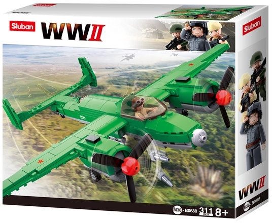 Bombardier sovietic Tupolev TU-2 Sluban WWII