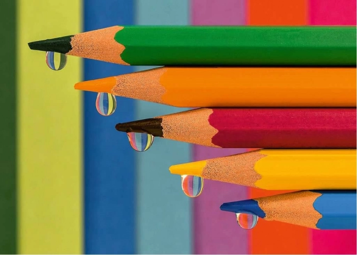 Puzzle Ravensburger Pencils, 1000 piese