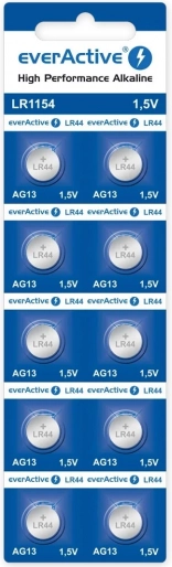 Baterii alcaline EverActive LR44 LR1154