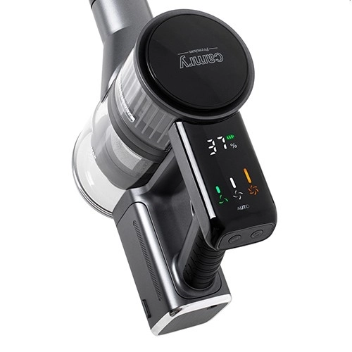 Aspirator vertical PRO LED cu două baterii