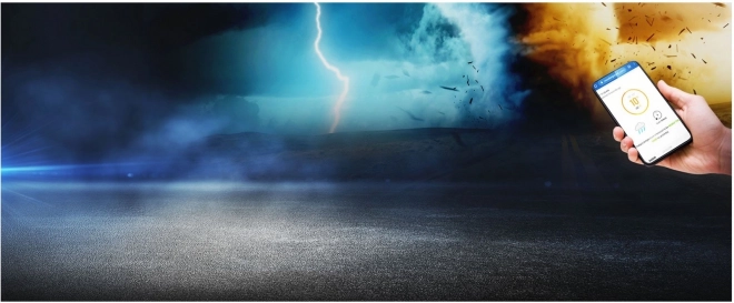 Stație meteorologică inteligentă WiFi cu senzor 7 în 1