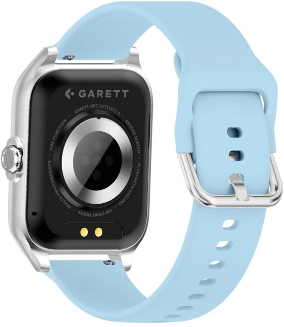 Ceas inteligent Garett Activity 2 argintiu mat