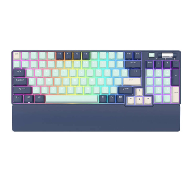 Iluminare RGB cu 16,8 mil. de culori și 14 moduri