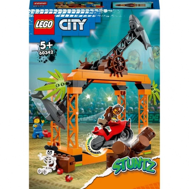 Provocarea cascadoriilor cu rechini LEGO City