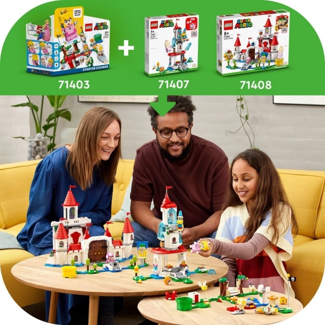 LEGO Super Mario Pisica Peach și Turnul Înghețat set de extindere