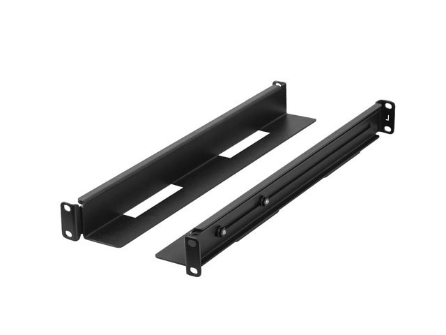 Șine de montare culisante în rack de 19 inch negre