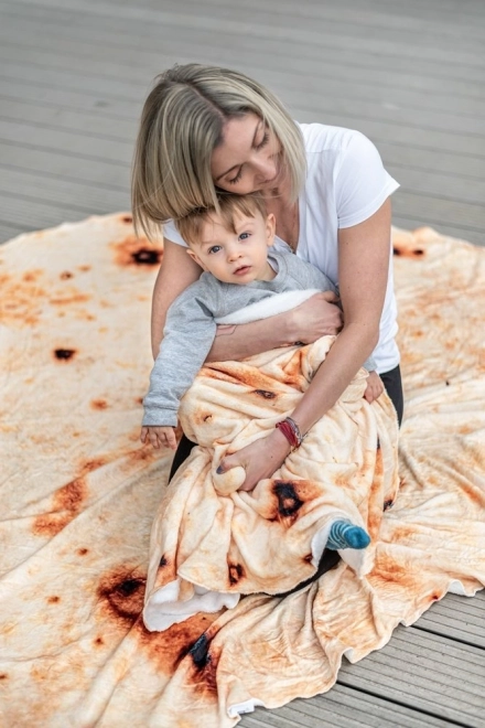 Plaid Burrito Tortilla 120 cm