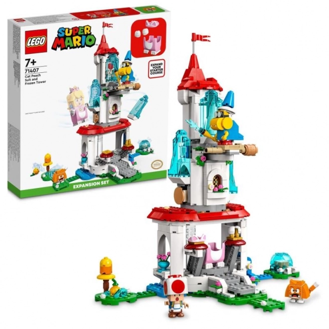 LEGO Super Mario Pisica Peach și Turnul Înghețat set de extindere