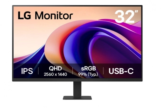 Monitor LG 31.5" QHD 100Hz IPS HDR10