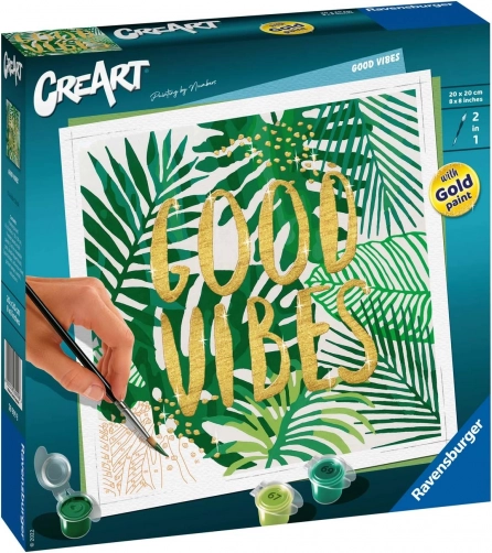 CreArt: Good Vibes – pictură după numere pentru adolescenți