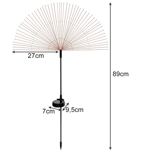 Lampa de grădină solară Gardlov Păpădie LED