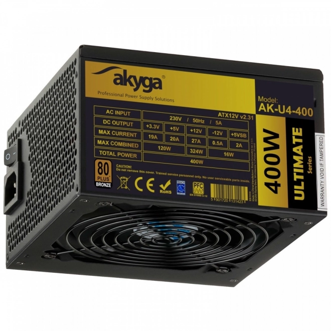 Unitate de alimentare ATX 400W 80+ Bronze