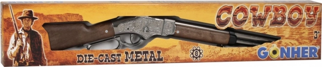 Pușcă cowboy metalică cu 8 proiectile