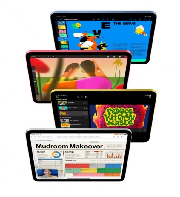 IPad 10.9 Wi-Fi 256GB galben