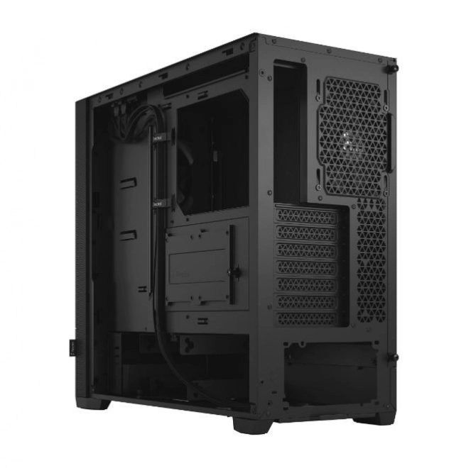 Carcasă Fractal Pop Silent Black Solid