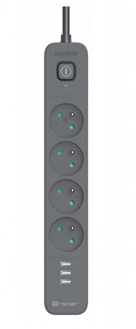 Listă de alimentare cu protecție la supratensiune Power Line+ mobile ready 1.5m
