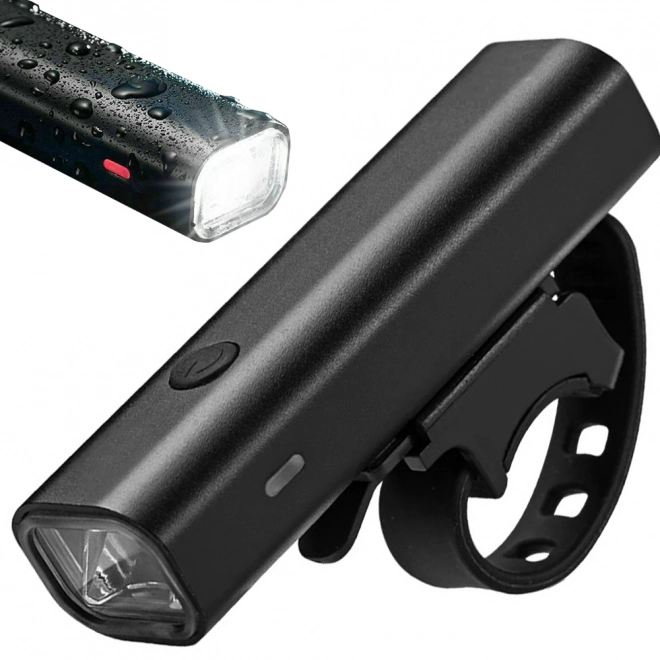 Lumină LED frontală de bicicletă impermeabilă cu baterie reîncărcabilă