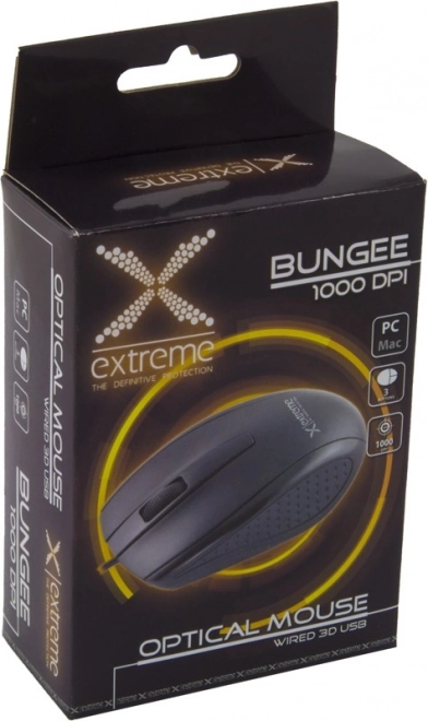 Mouse optic USB Bungee negru