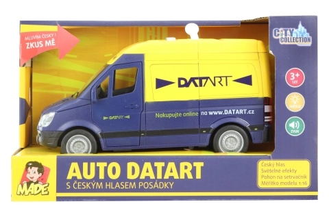 Autoutilitară Datart cu voce cehă a echipajului 22 cm