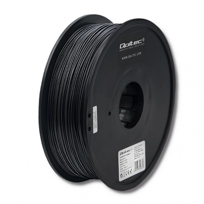 Filament profesional pentru imprimantă 3D ABS negru
