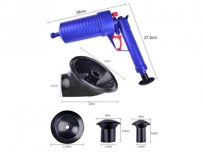 Pistol pentru desfundat țevi cu presiune