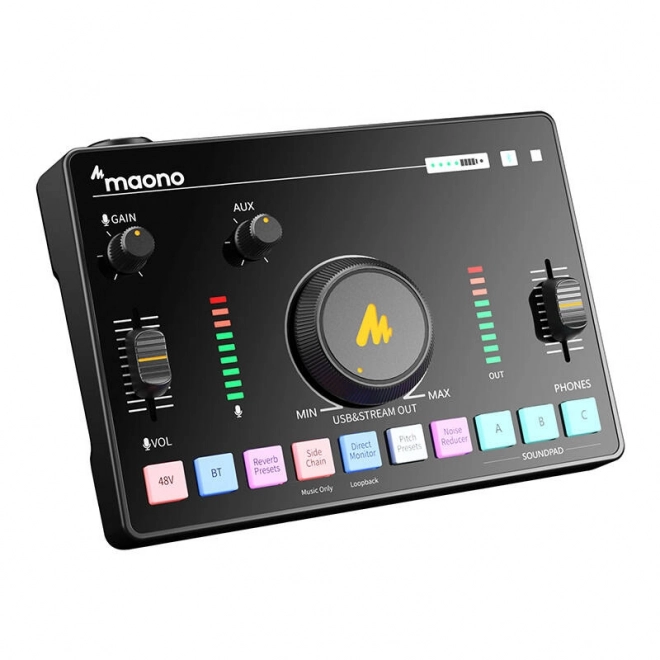 Mixaj audio cu placă de sunet Maono AMC2 Neo