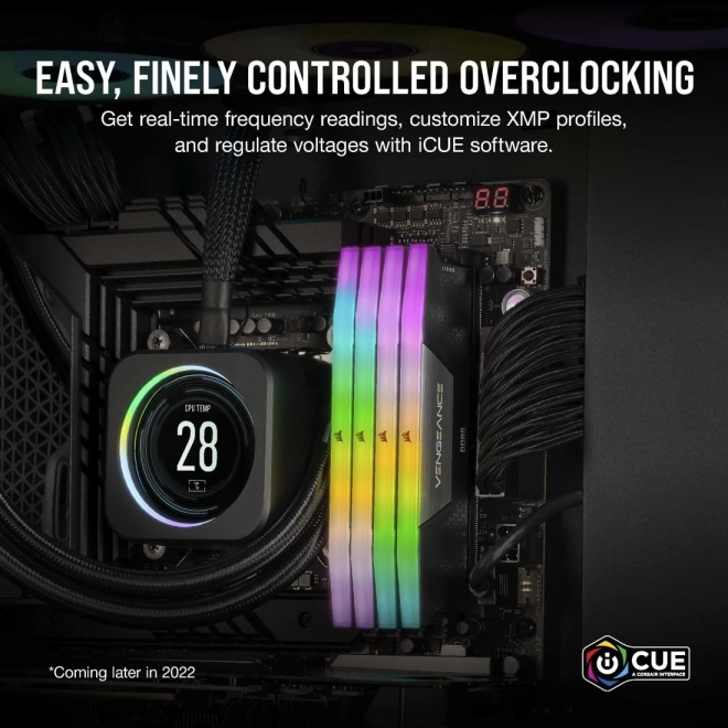 Memorie RAM DDR5 Vengeance RGB 64GB 6400MHz