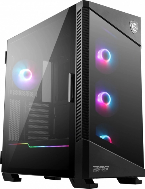 Carcasa MPG Velox cu sticlă temperată și 2 USB 3.1