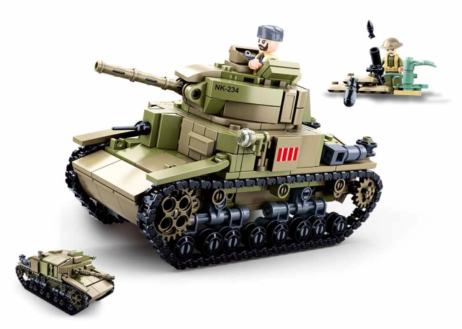 Figurine mobile și turelă rotativă